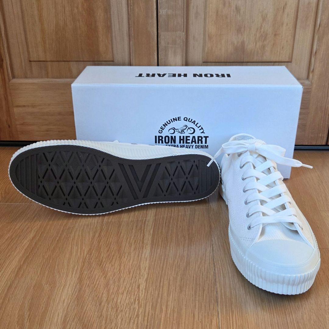 新品！アイアンハート ローカットスニーカー 8.5 IRON HEART