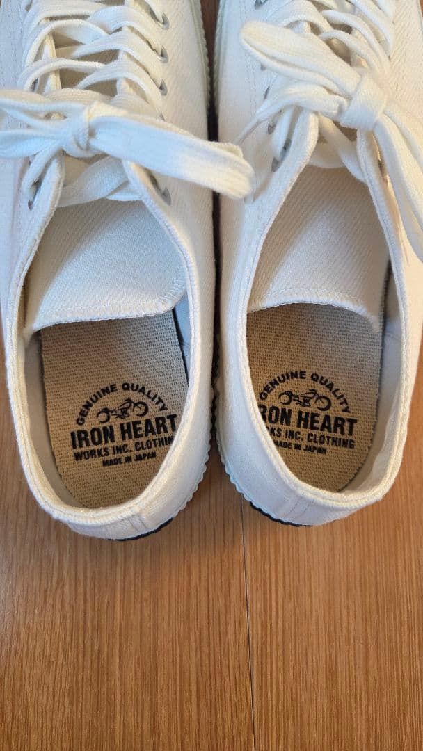 新品！アイアンハート ローカットスニーカー 8.5 IRON HEART