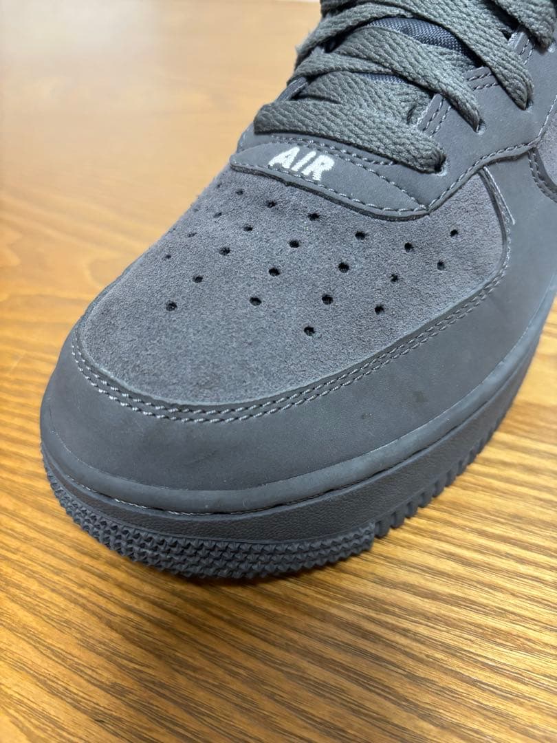 【希少】ナイキ エア フォース 1 07 ミッド ダーク グレー 26