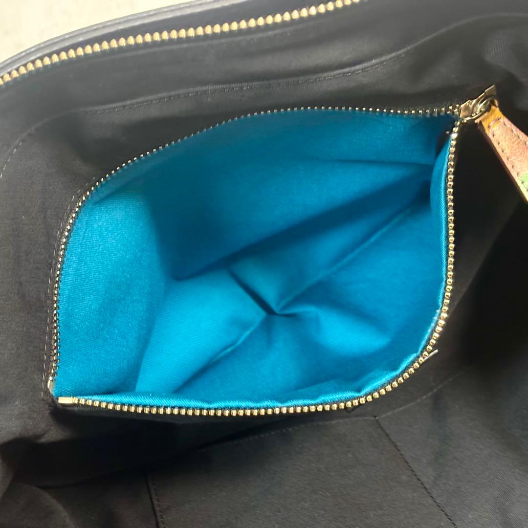 【Paul Smith】ポールスミス レザートートバッグ シボ革