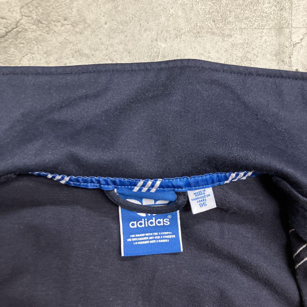 大人気　アディダスオリジナル　セットアップ　ジャージ　ネイビー　M