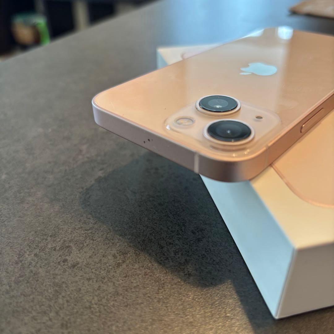 【美品】iPhone13mini 128GB ピンク 付属品付き