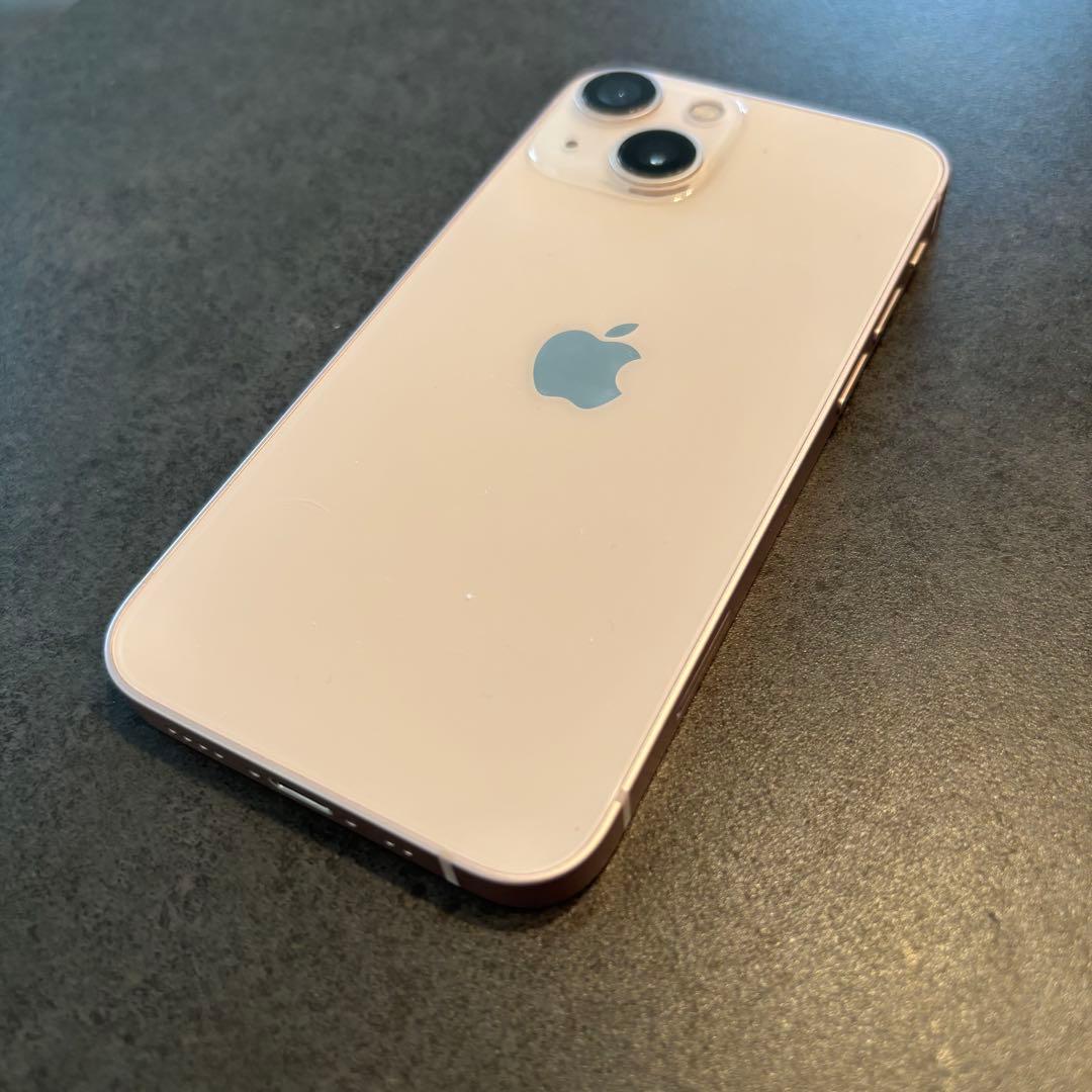【美品】iPhone13mini 128GB ピンク 付属品付き
