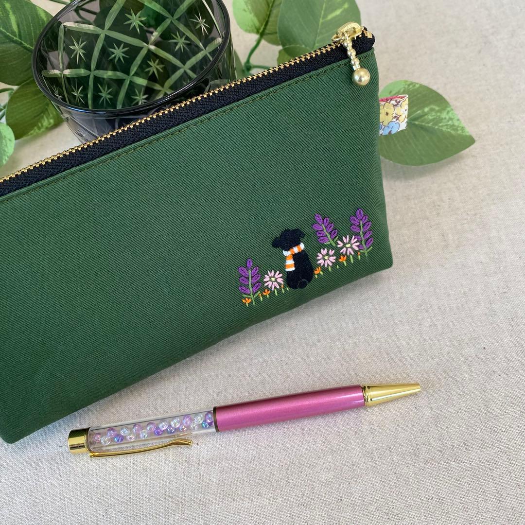 ＊まつぼっくり＊オーダー　トートバッグ＆ペンケース