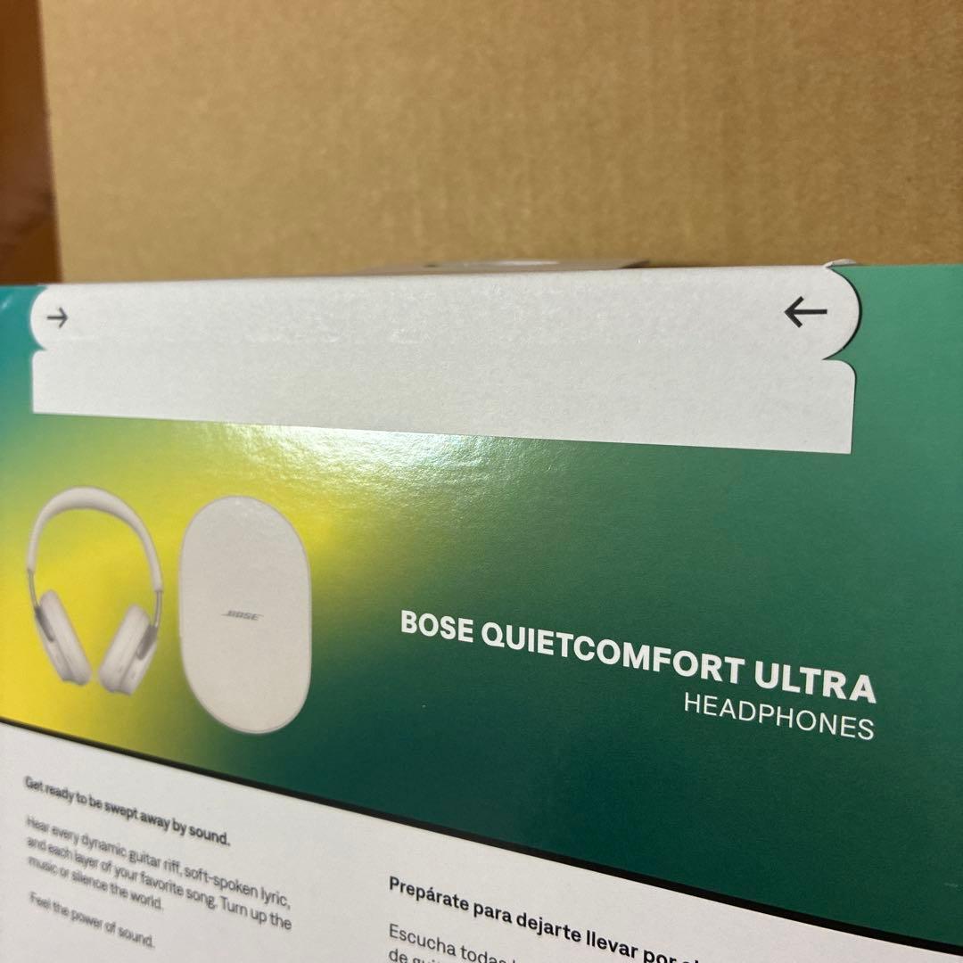 国内正規品BOSE QUIETCOMFORT ULTRA HEADPHONES白