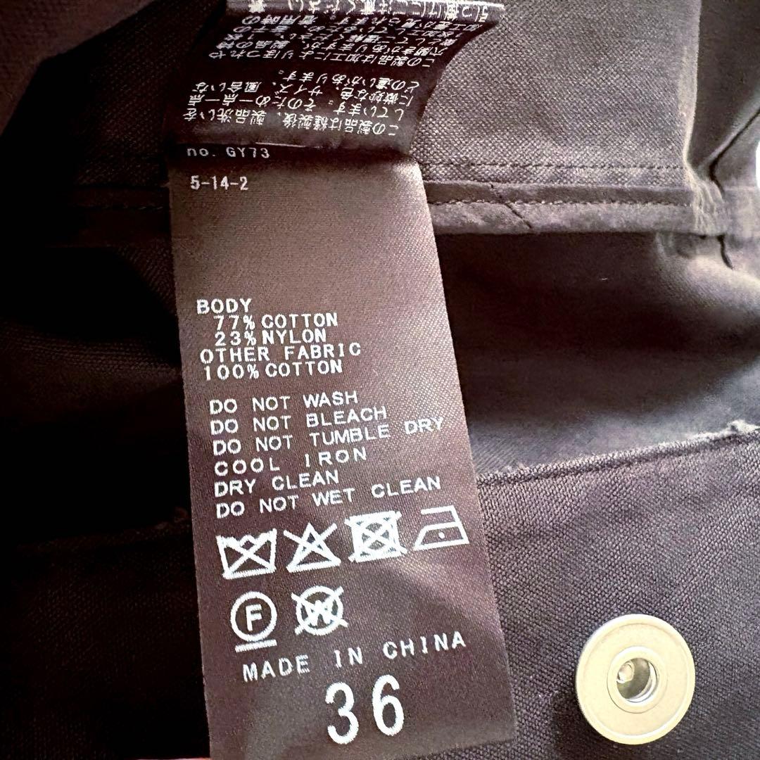 25SS 美品 plage R'IAM Darperブルゾン ブラック 36