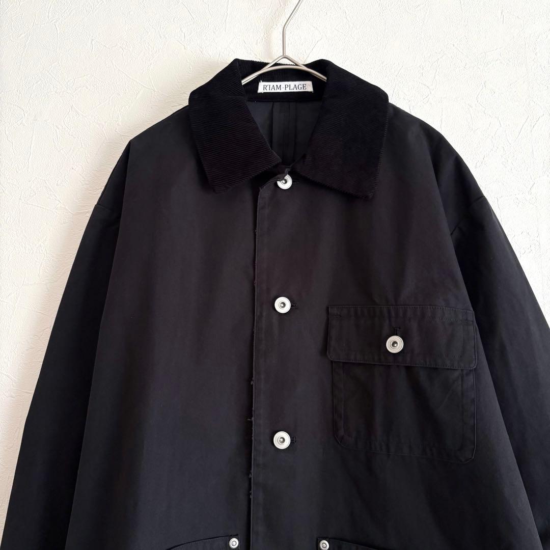 25SS 美品 plage R'IAM Darperブルゾン ブラック 36