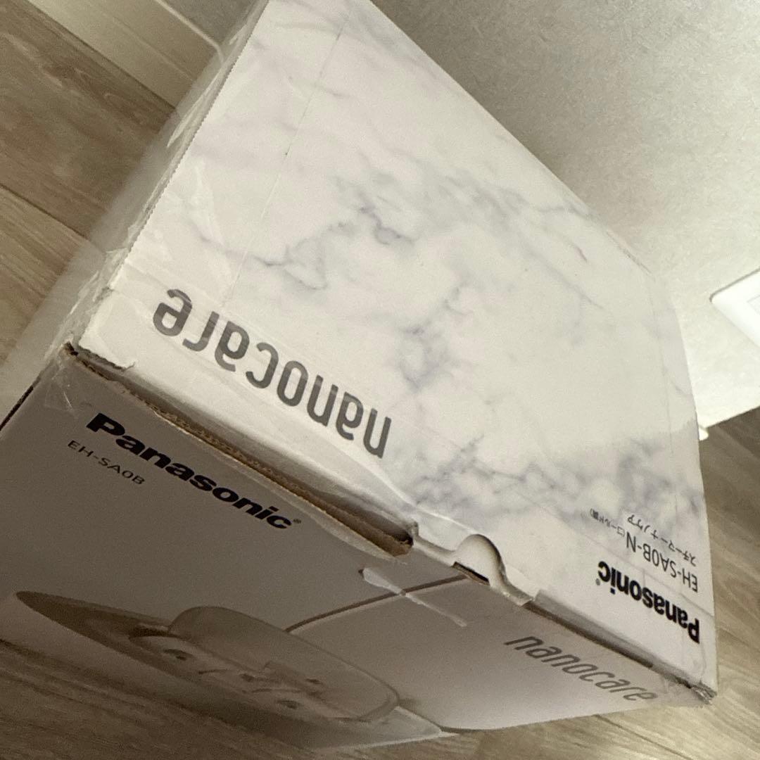 【ほぼ未使用】Panasonicスチーマーナノケア EH-SA0B-N ゴールド