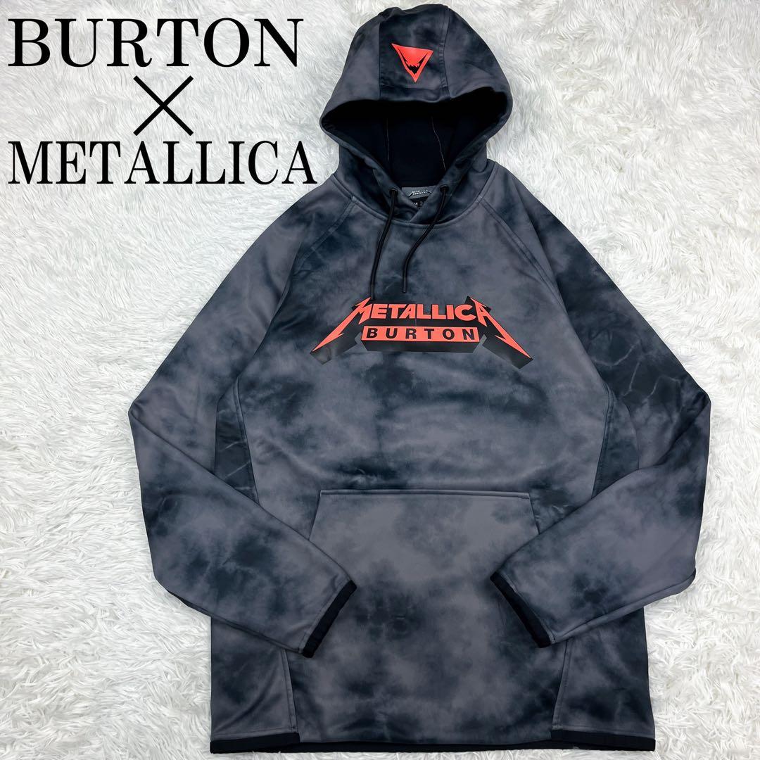 売約済 極美品 バートン メタリカ コラボ タイダイ柄 撥水パーカー L相当