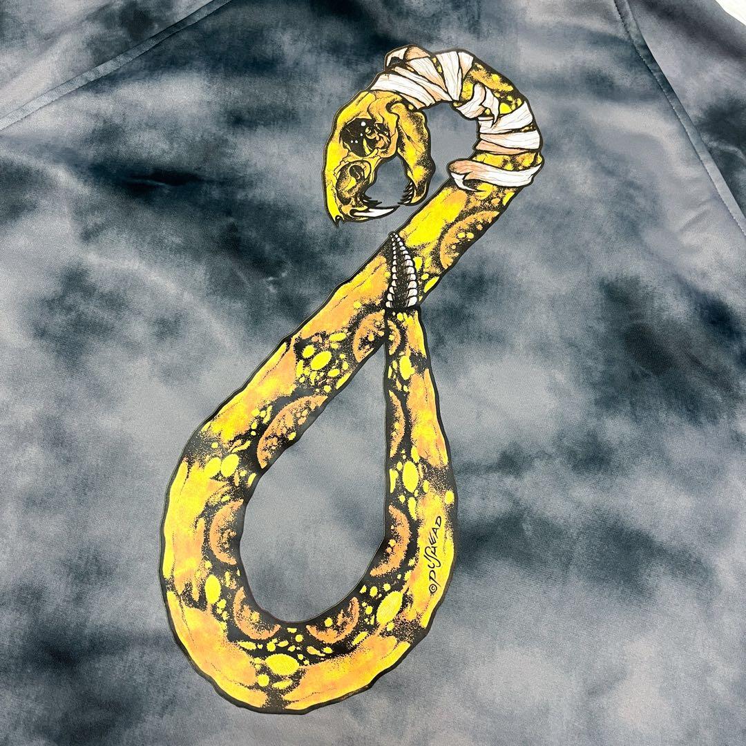 売約済 極美品 バートン メタリカ コラボ タイダイ柄 撥水パーカー L相当