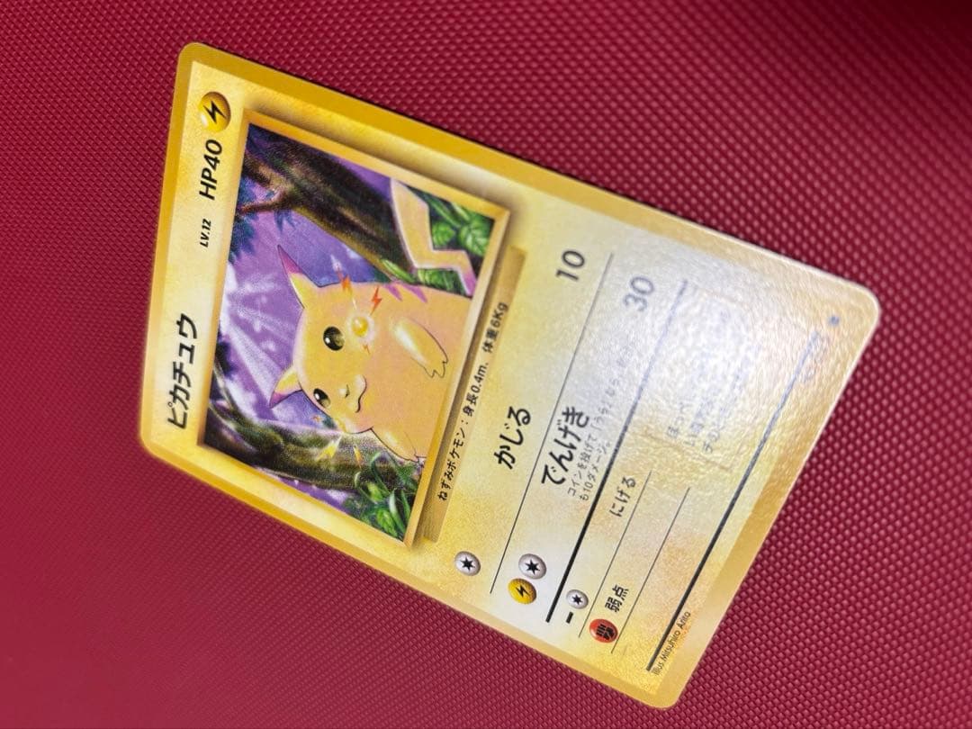 旧裏　ピカチュウ かじる　希少