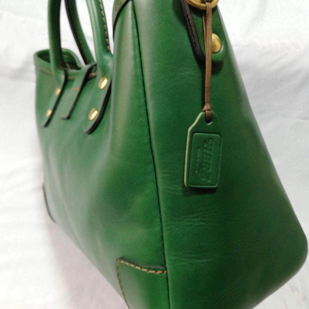 Herz 未使用 ボトルグリーン トートバッグ