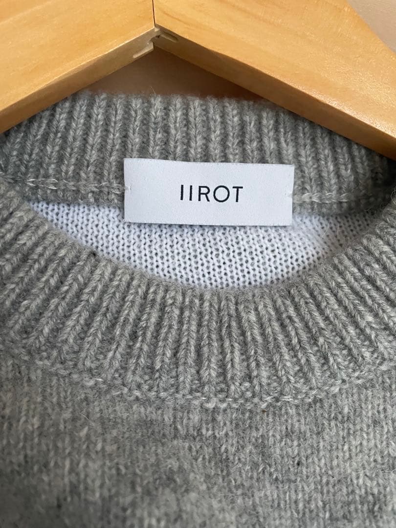 トップス [iirot] Double face Wool Knit