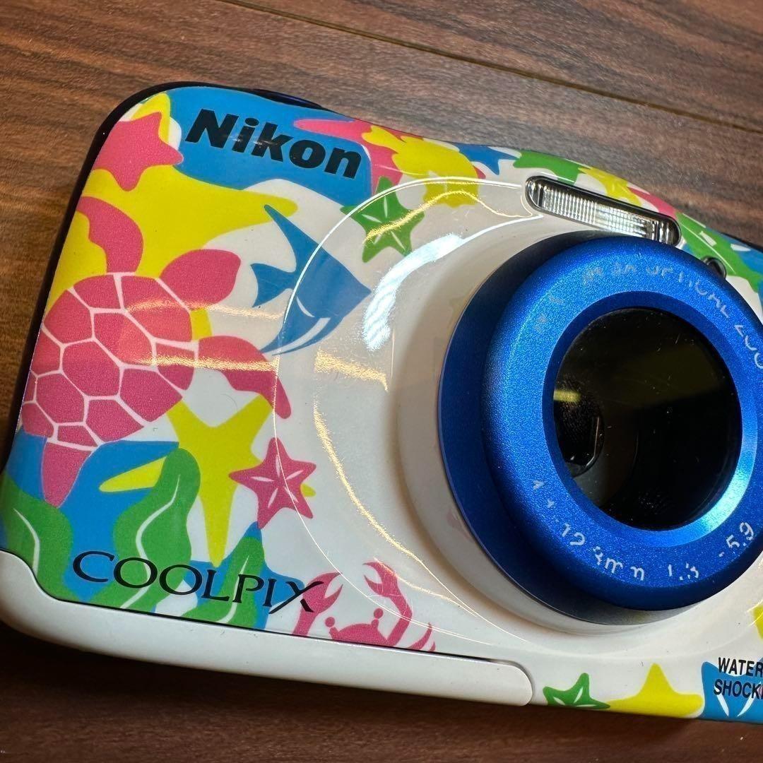 Nikon COOLPIX W100 マリン デジカメ 2383