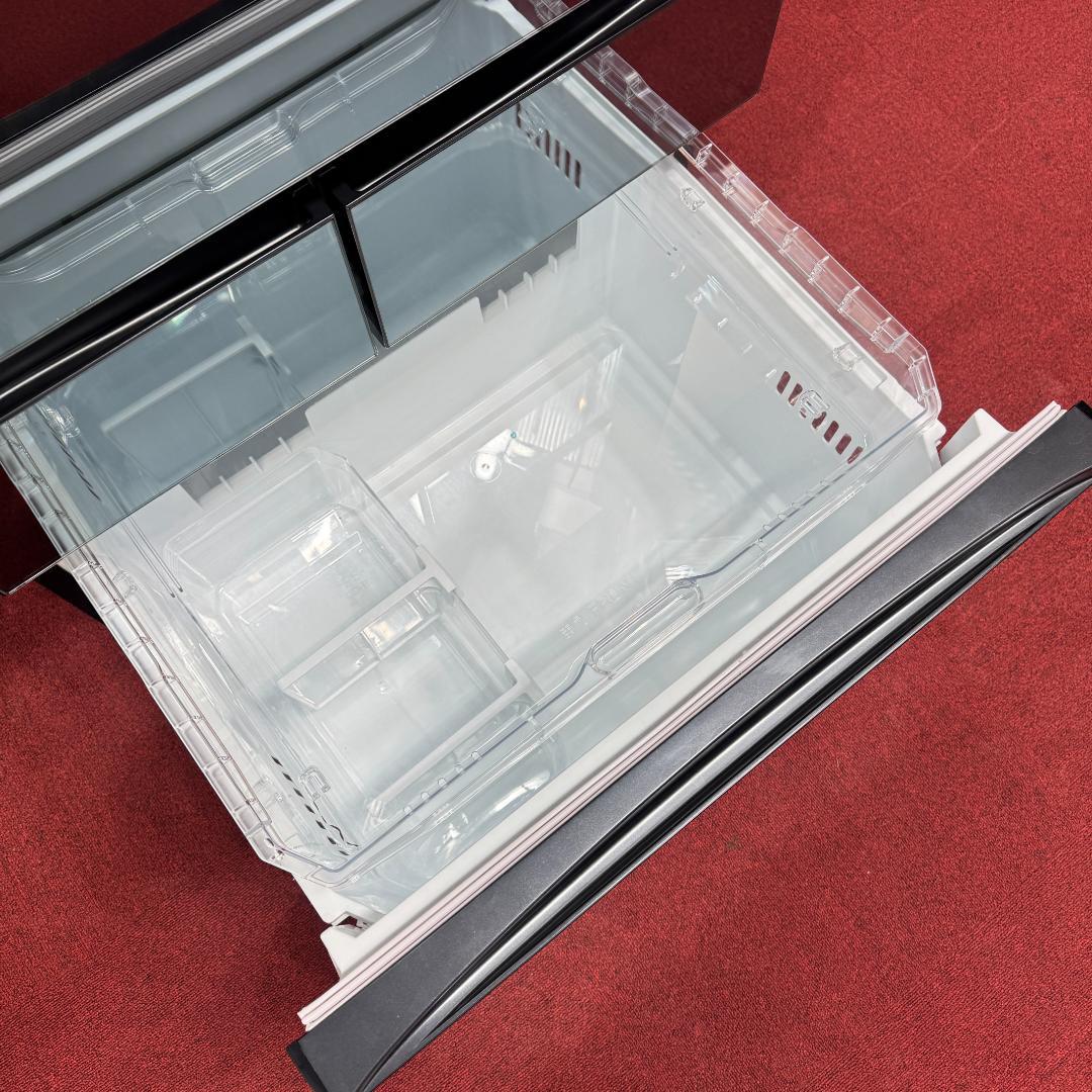 東京23区送料無料　超美品東芝2019年製6ドア冷蔵庫508L　洗浄/除菌済み