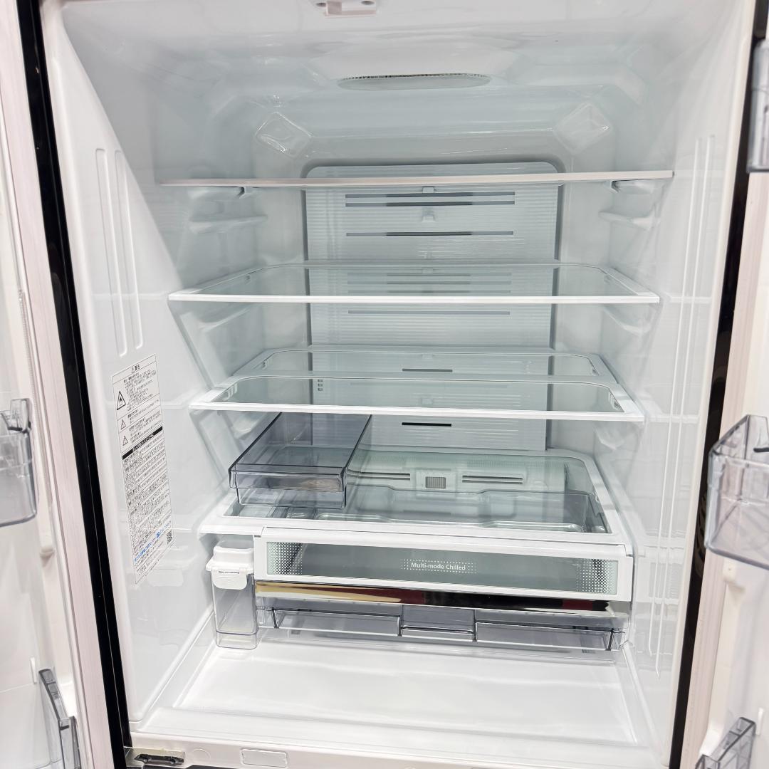 東京23区送料無料　超美品東芝2019年製6ドア冷蔵庫508L　洗浄/除菌済み