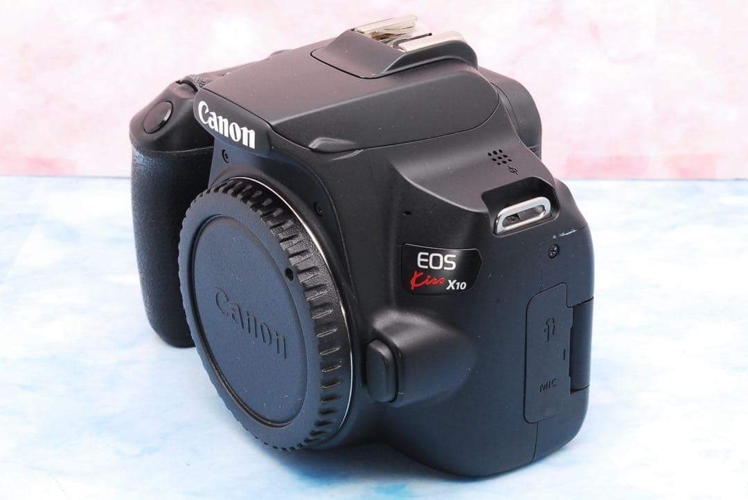 Canon Kiss X10☆STMのWレンズ☆一眼レフカメラ☆スマホ転送！