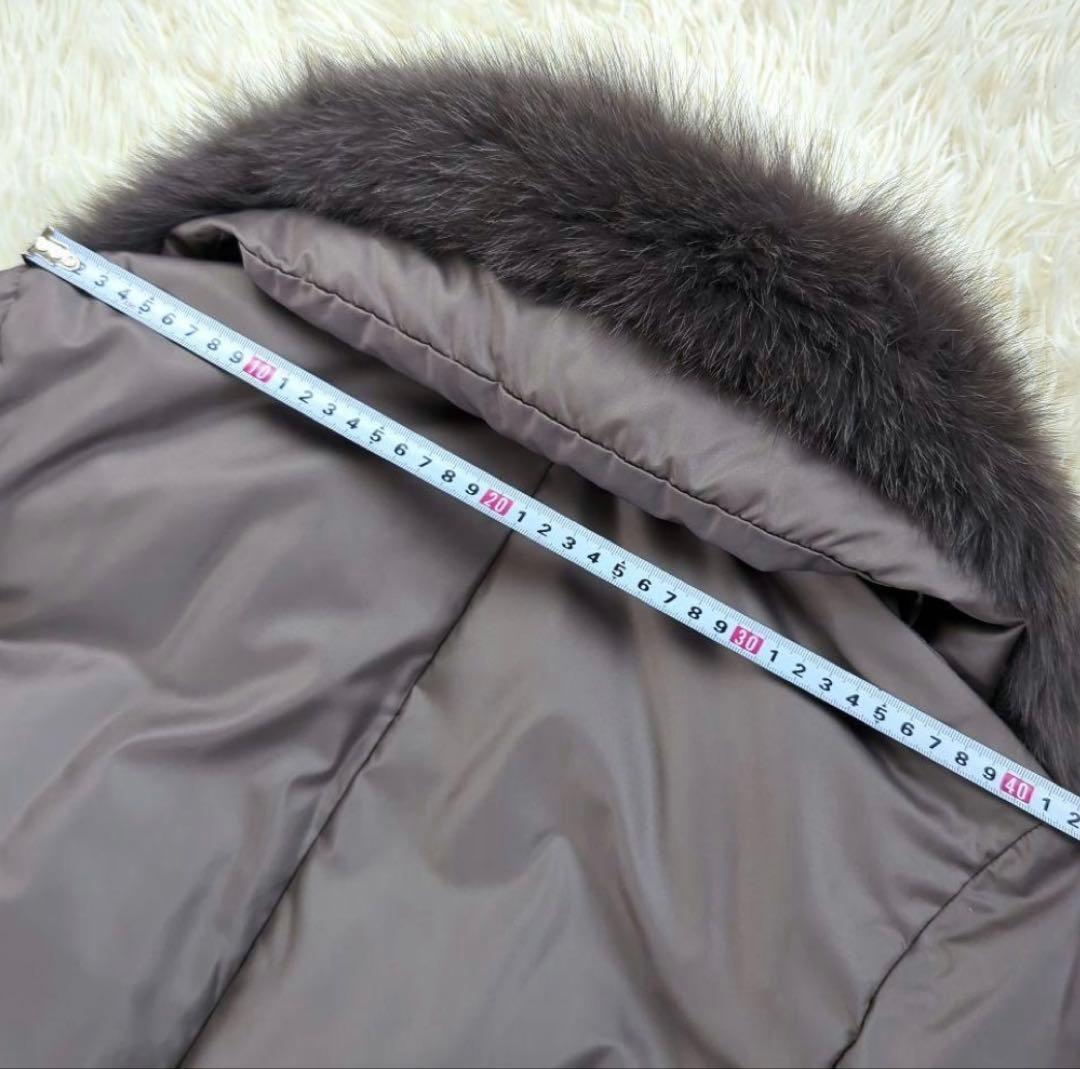 PRIMATIVO グレー ロングダウンジャケット