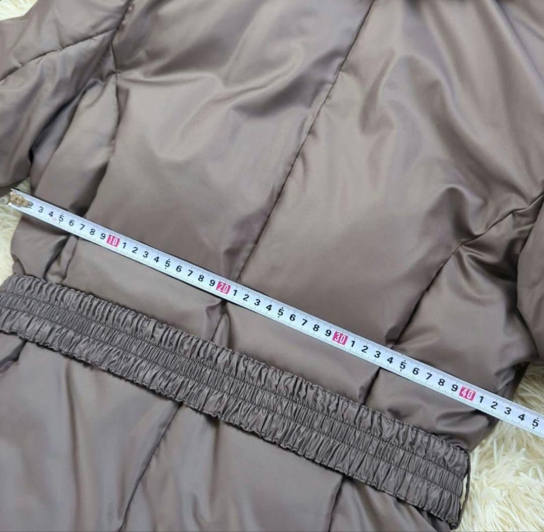 PRIMATIVO グレー ロングダウンジャケット