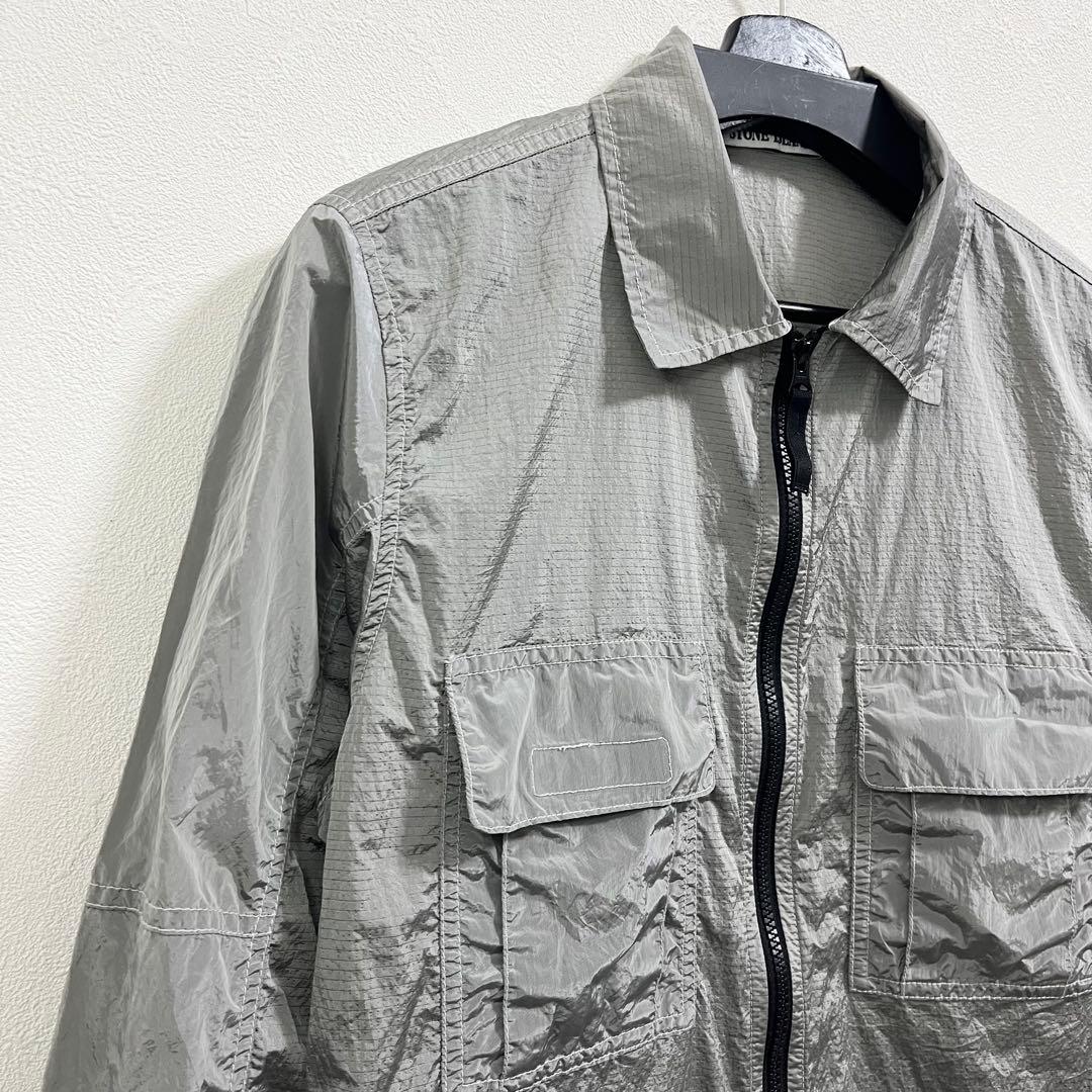 極美品STONE  ナイロン メタル ジャケット S~Mサイズ