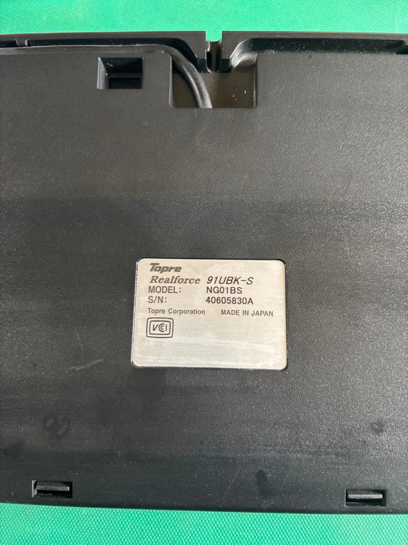 Topre Realforce 91UBK-S 静音モデル 有線キーボード　中古