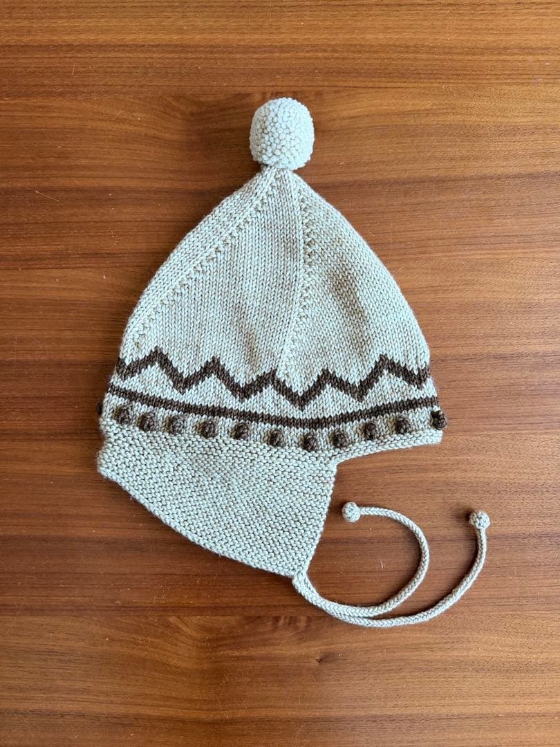 帽子 Misha&Puff Zig Zag Pointy Peak Hat 2-4y