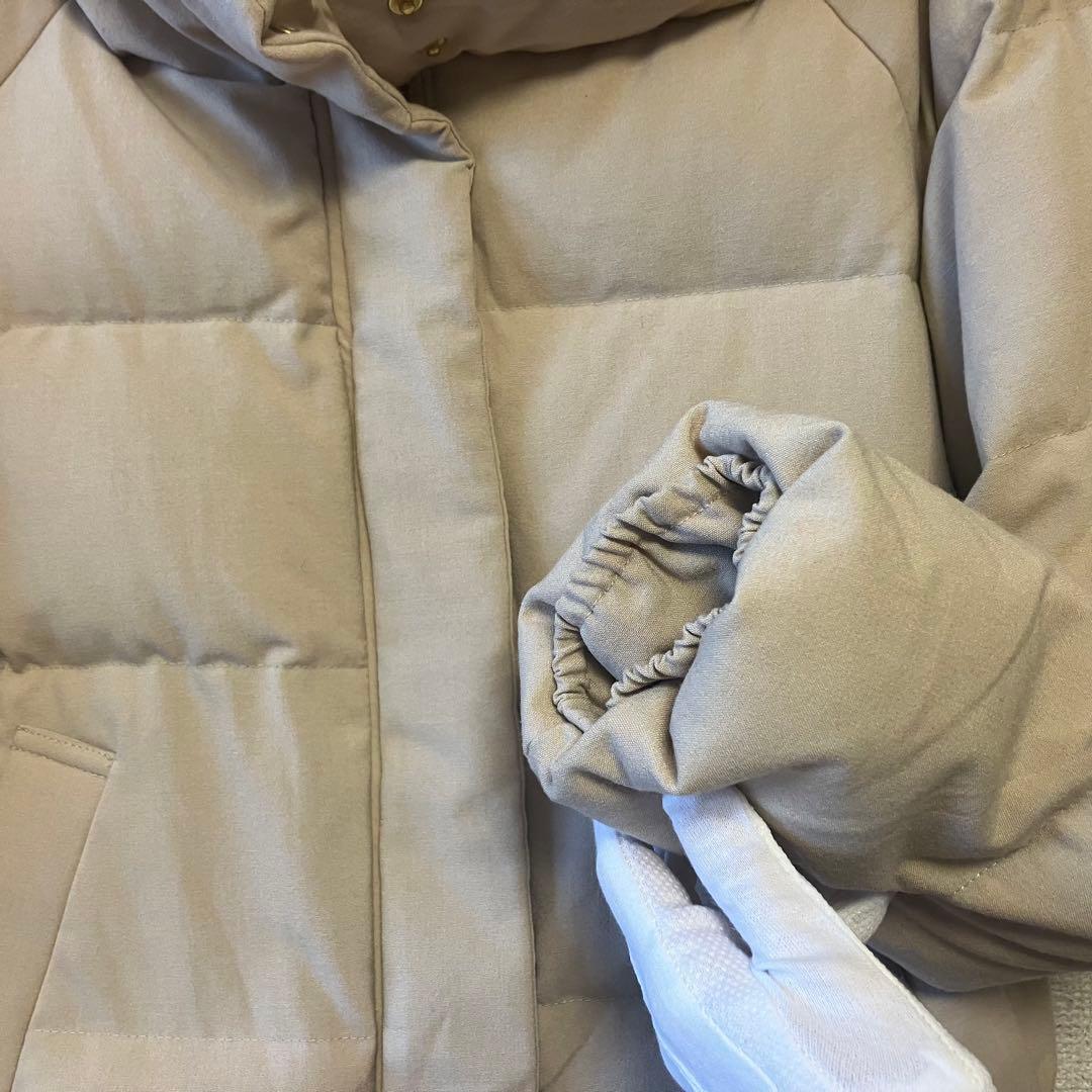 RUIRUE BOUTIQUE バックリボンショートダウンコートD488 未使用