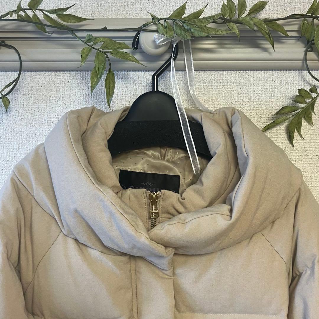 RUIRUE BOUTIQUE バックリボンショートダウンコートD488 未使用