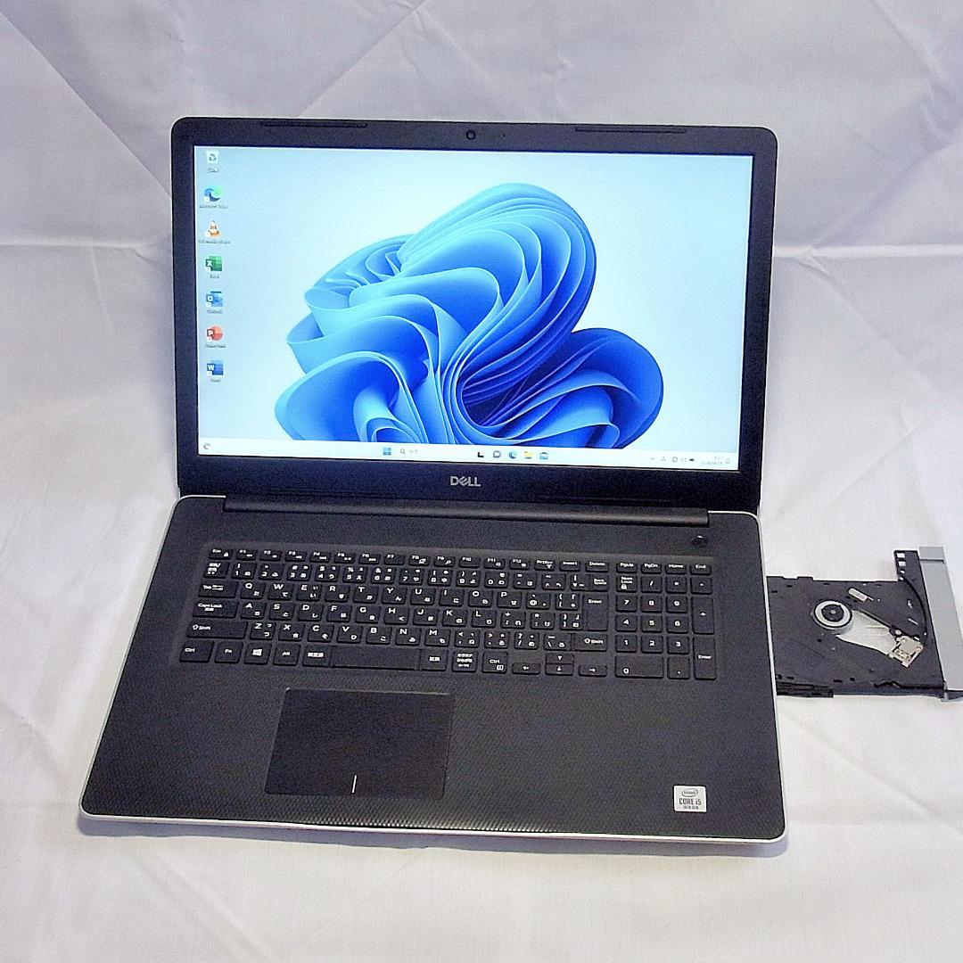 DELLノートパソコン／大画面17型／第10世代／i7／32GB／SSD＋HDD
