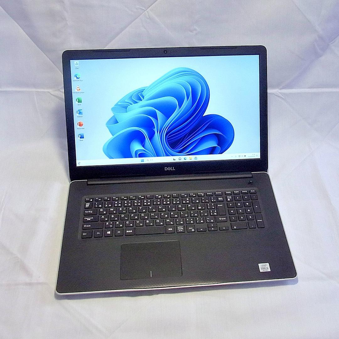 DELLノートパソコン／大画面17型／第10世代／i7／32GB／SSD＋HDD