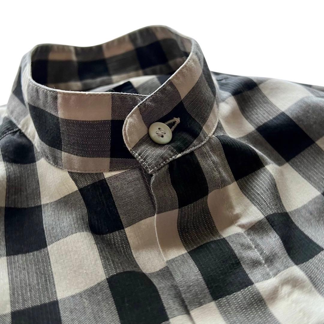 【極美品】im ISSEY MIYAKE 90s ハミルトン期バンドカラーシャツ