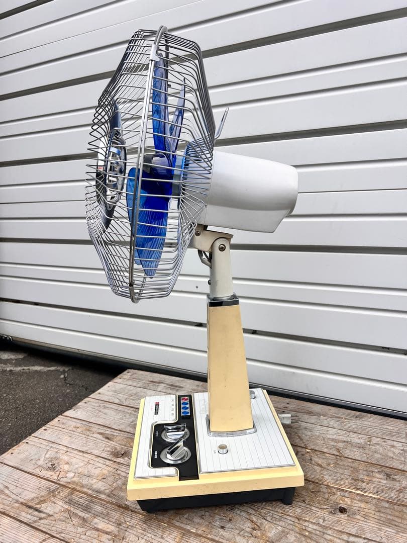 東芝 TOSHIBA レトロ扇風機 H-35DF 卓上扇風機 昭和レトロ