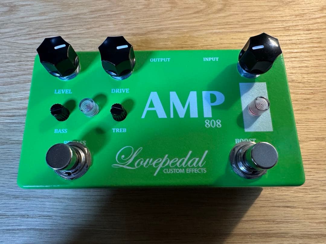 ギター love pedal amp808