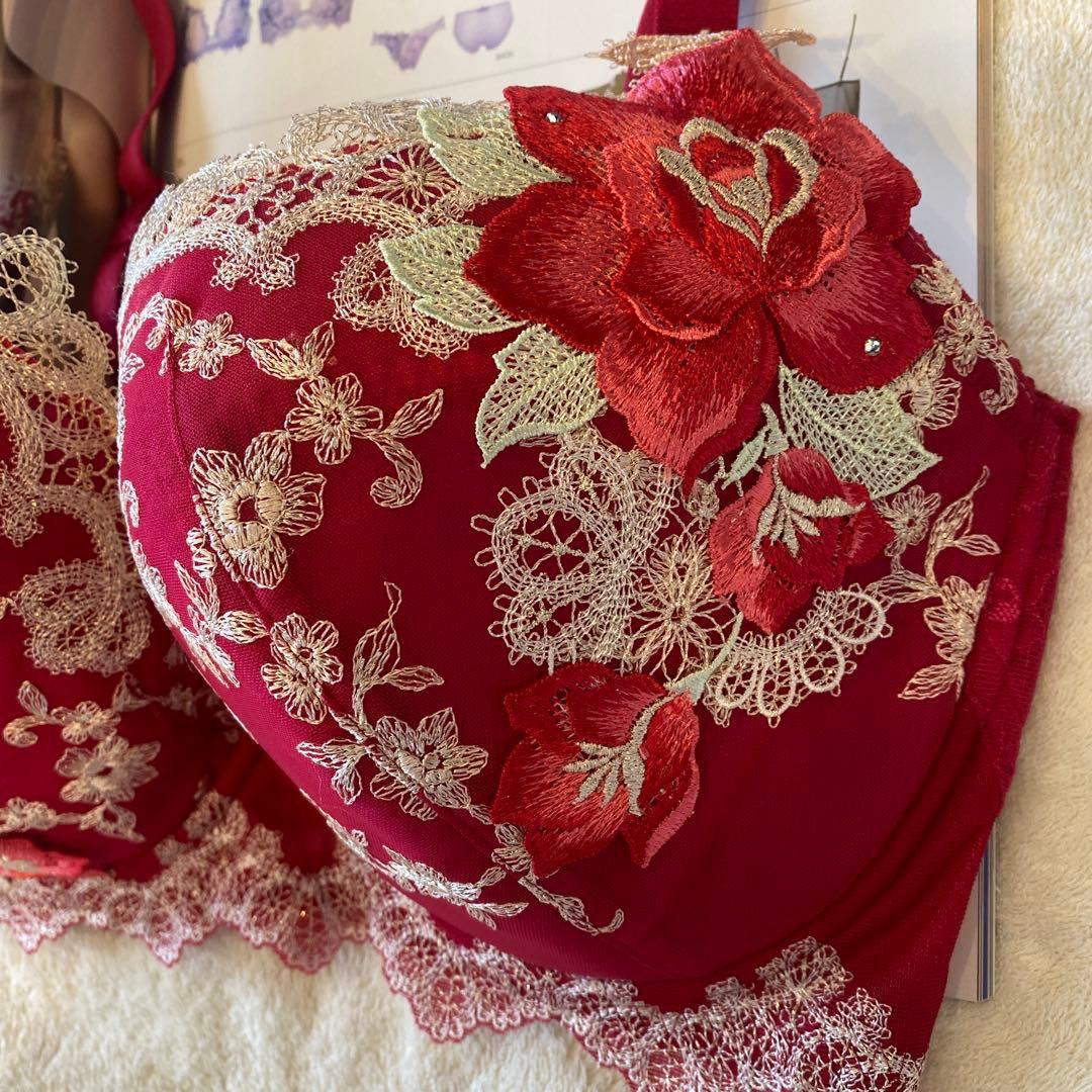 サルート40周年限定84G マリリンモンロー リッチヴェールブラジャー I70