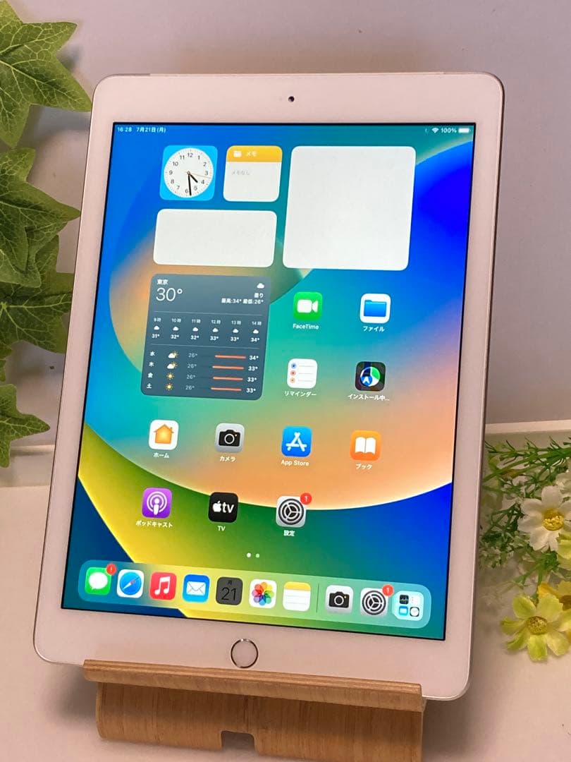 iPad 第5世代 Wi-Fi+Cellular 32GB ドコモ SIMフリー