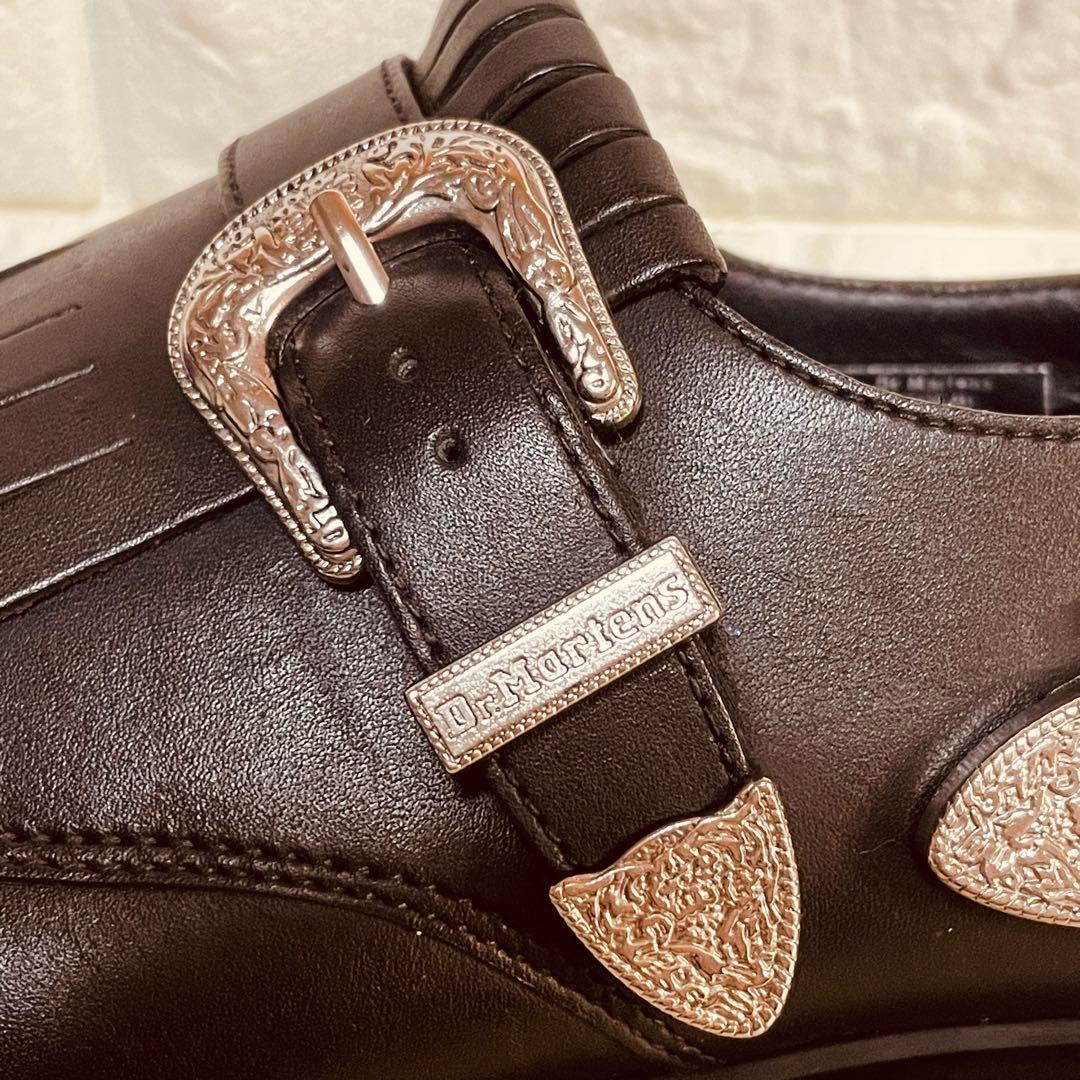 h*x様 Dr.Martens×REGALE DELYLAHフリンジ付きローファ