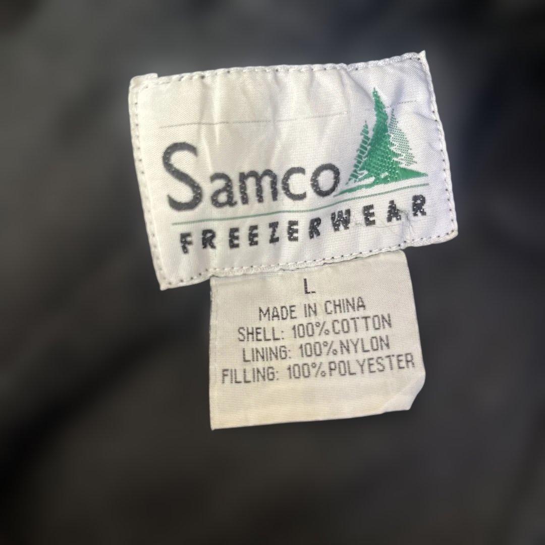 Vintage アクティブジャケット パーカー ダック地 ブラック L 短丈古着