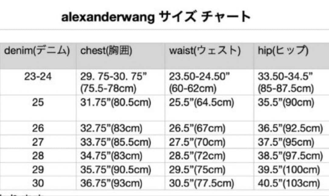 ALEXANDER WANG Logo Denim Pants デニムパンツ