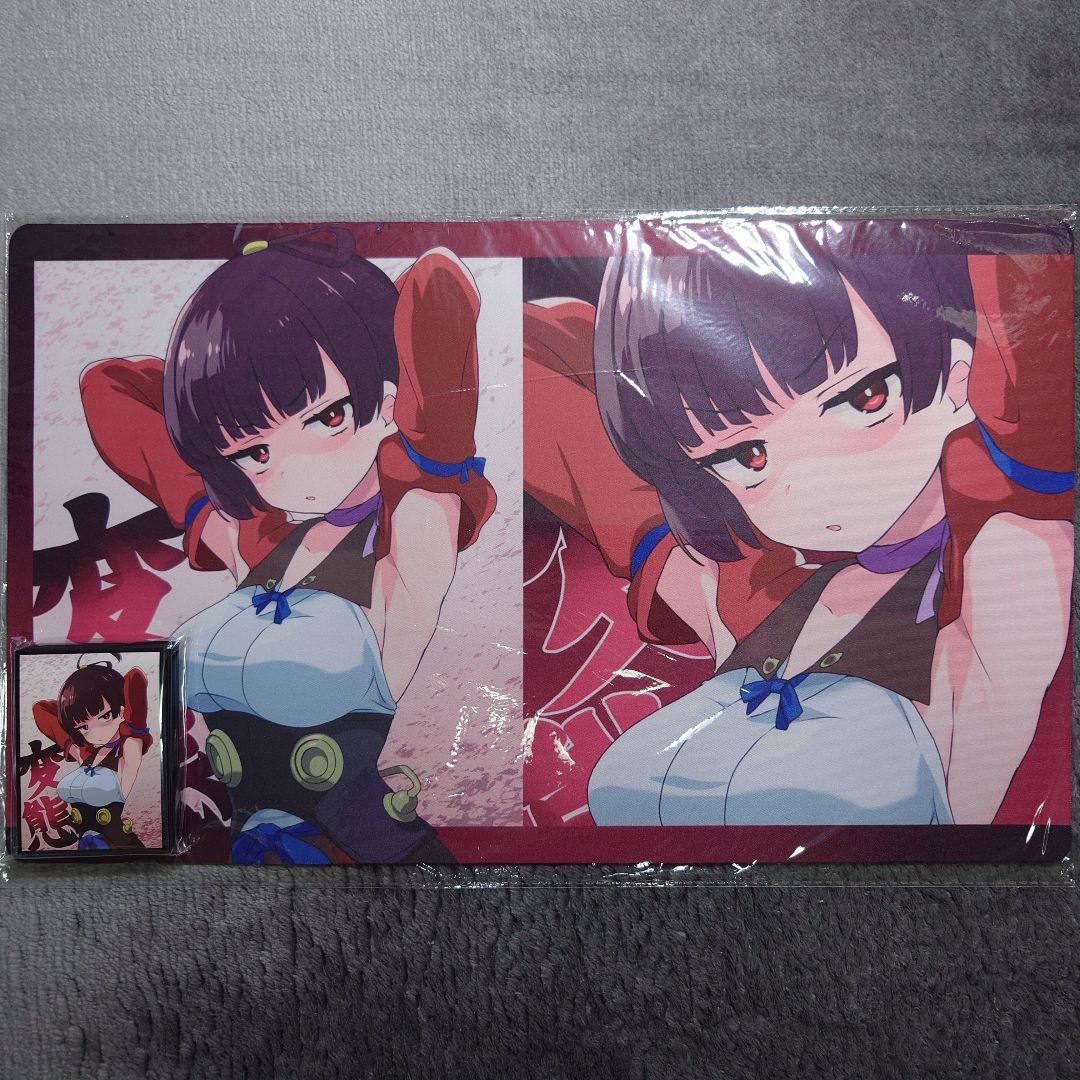 α1 甲鉄城のカバネリ 変態&ジト目 無名 スリーブ&プレイマット