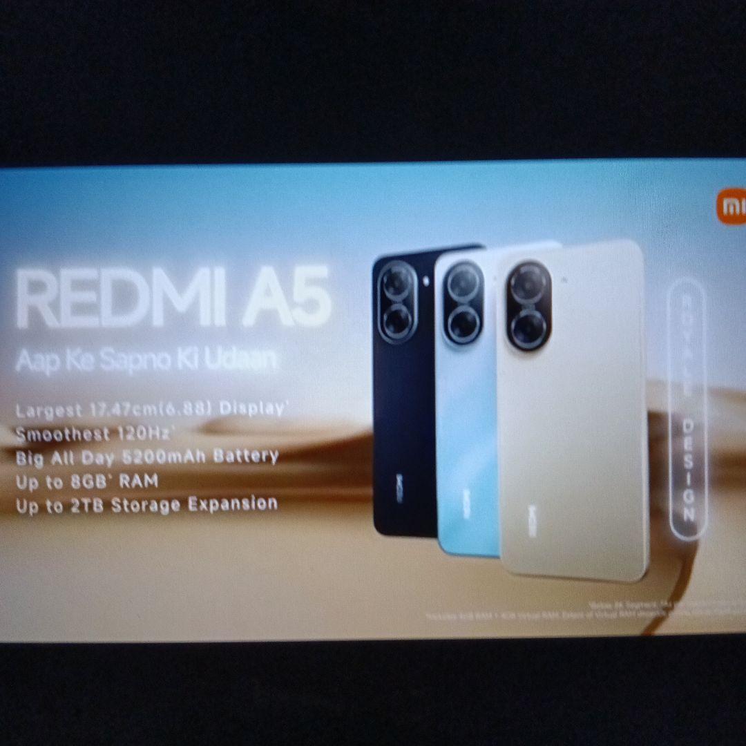 週末セ−ル Redmi A5 スマートフォン 本体 ブラック