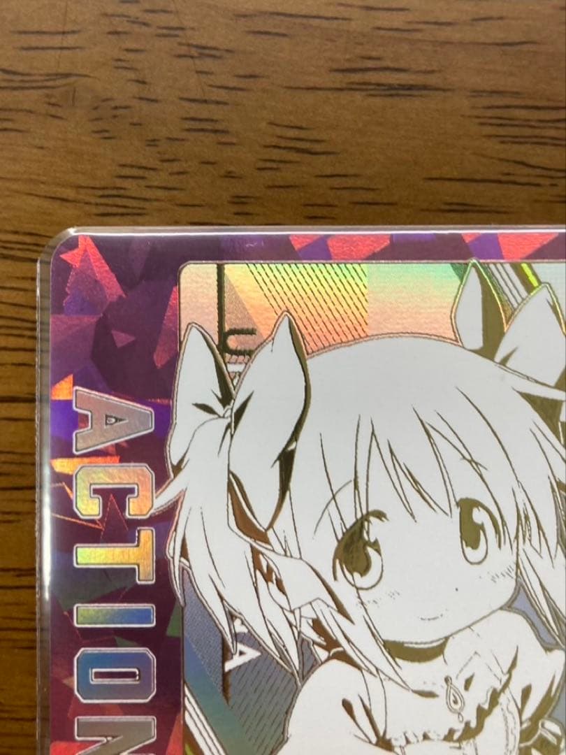 ユニオンアリーナ シリアル まどマギ まどか☆マギカ 鹿目まどか 直筆サイン