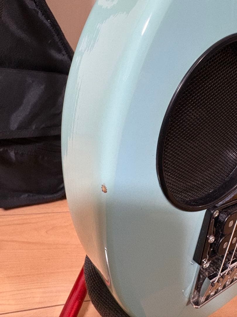 Fernandes ZO-3 内蔵アンプOK！社外ピックガード・純正ケース付