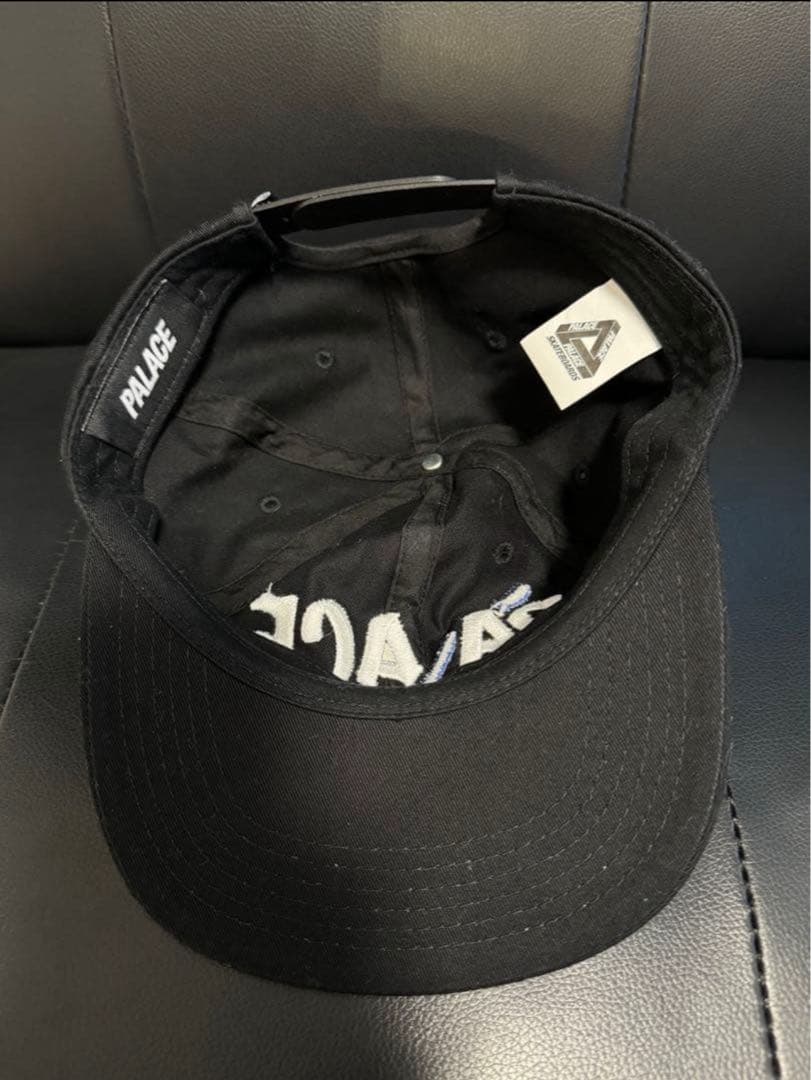 【美品】PALACE Correct 6-Panel ブラック　キャップ