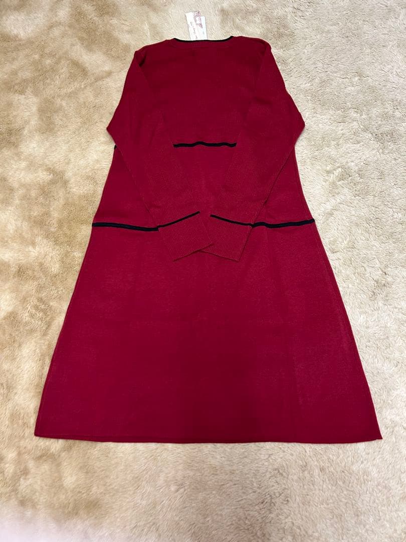 新品　スーパービューティー　ビジューワンピ　42