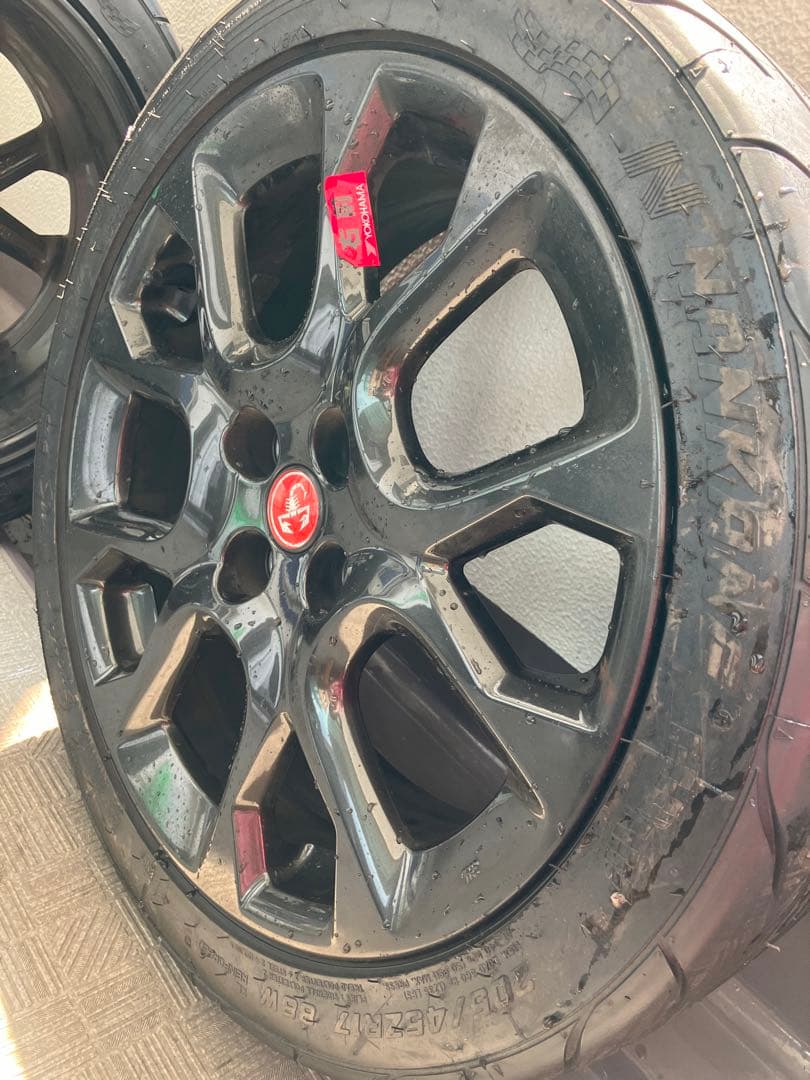 124スパイダーホイール 4本 17インチ 10分山 NS-2R Hiro