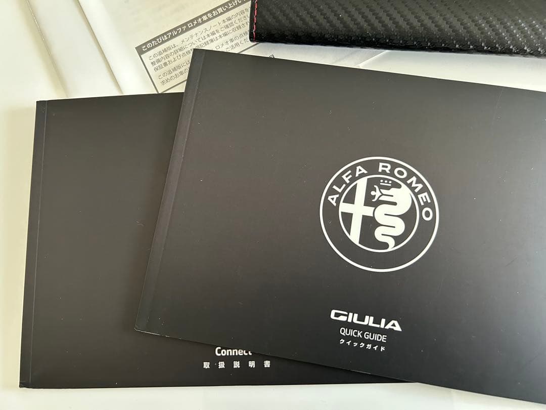 Alfa Romeo Giulia 車検証 ケース