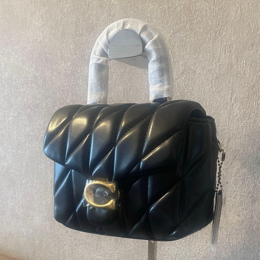 COACH コーチ タビー トップハンドルバッグ キルティング CCC12 @