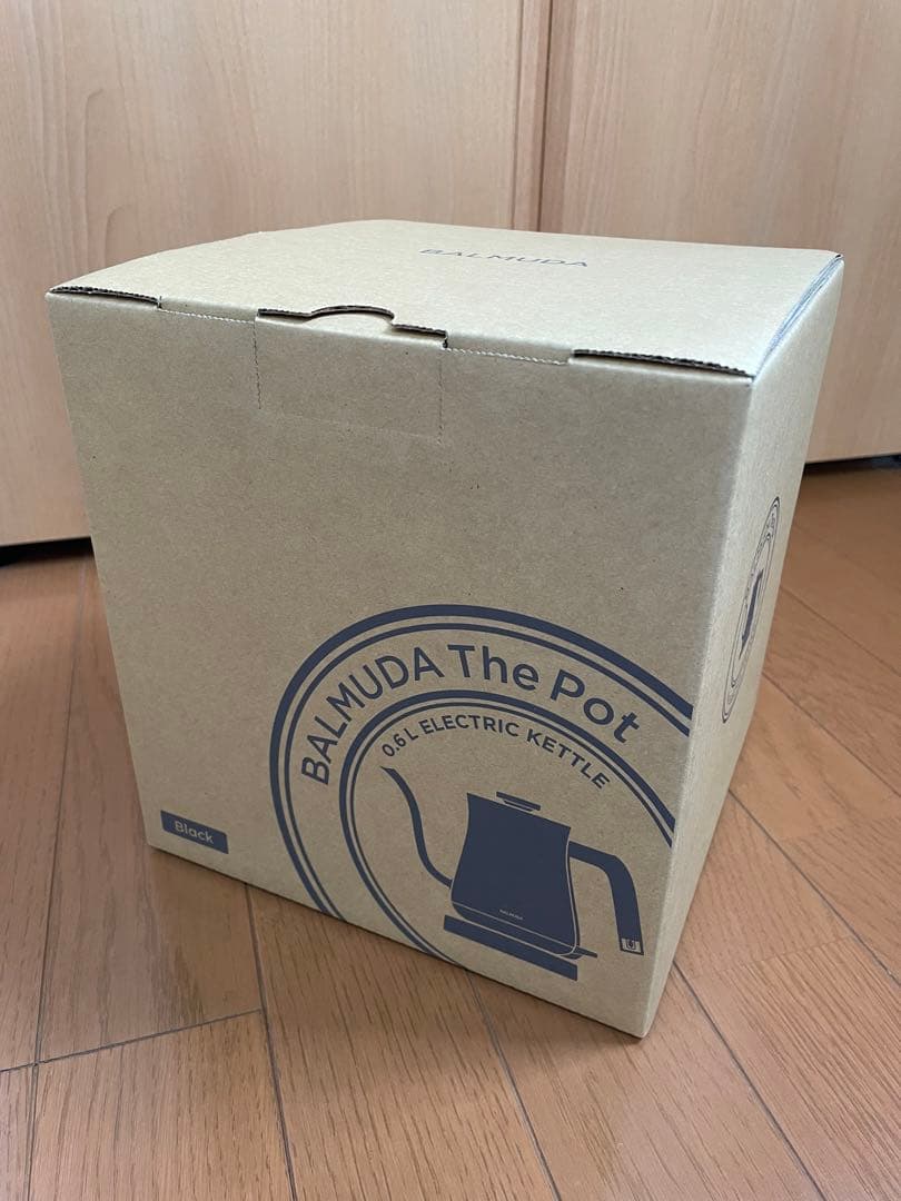 BALMUDA The pot バルミューダ 電気ケトル ブラック 旧モデル