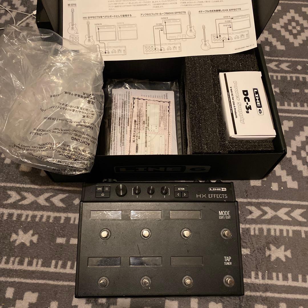 LINE6 HX EFFECTS 箱付属品付き