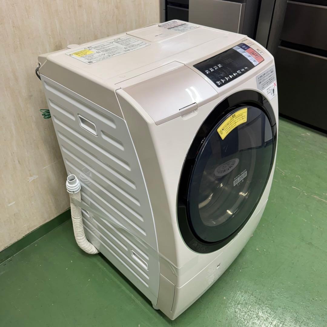 177送料設置無料 日立ドラム式洗濯機　乾燥機能付き　11㌔